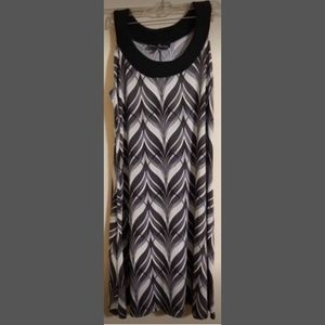 Ellen Parker Sundress Sz XL Woman Dress Scoop Neckline Sleeveless